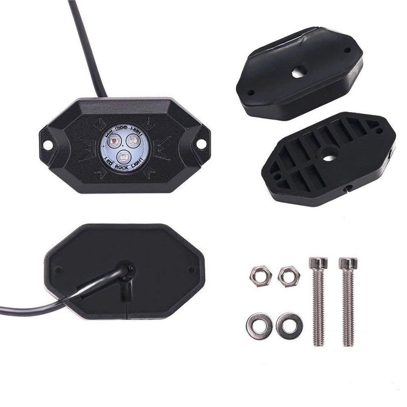 V-Spec 8 pc White Heavy Duty Rock Lights Undercarriage, Bed Light,Exterior Interior,Boat,RZR,pods - Image 3